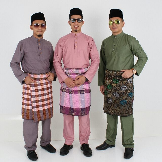  Baju  Melayu  Teluk  Belanga  Cekak Musang Men s Fashion 