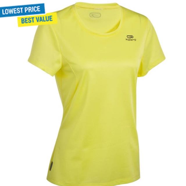 yellow running top
