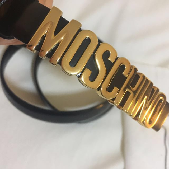Ladies moschino belt best sale