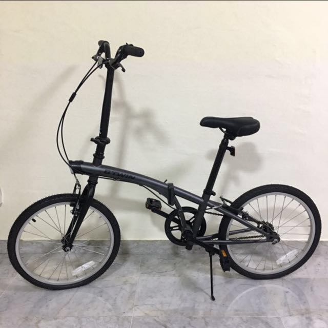 btwin foldable cycle