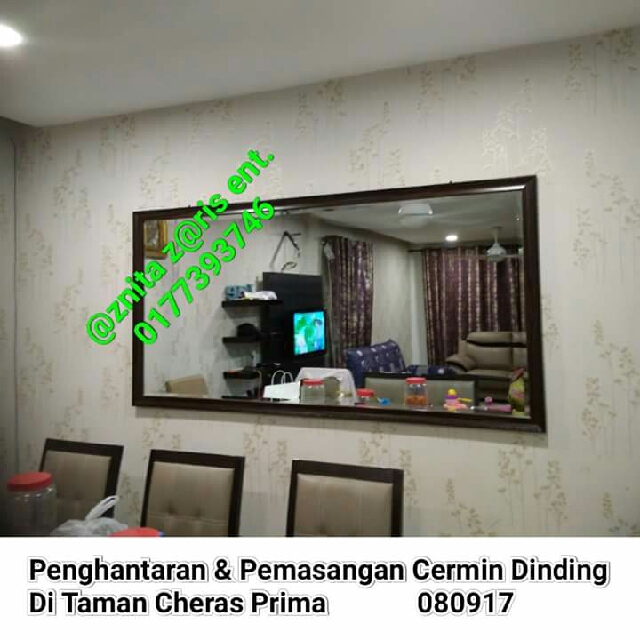 Cermin Dinding Besar Home Furniture Décor On Carou