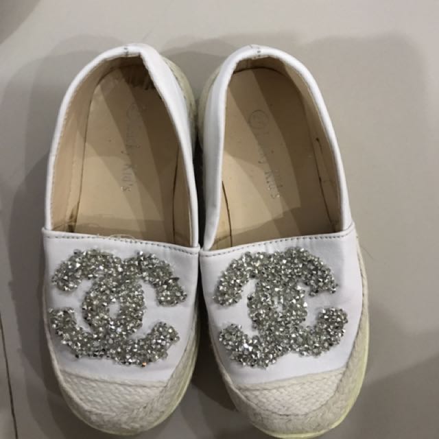 chanel espadrilles kids