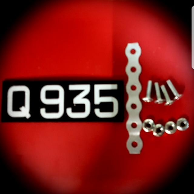 Ebike Scooter Number Plate LTA plate, Motorcycles, Motorcycle