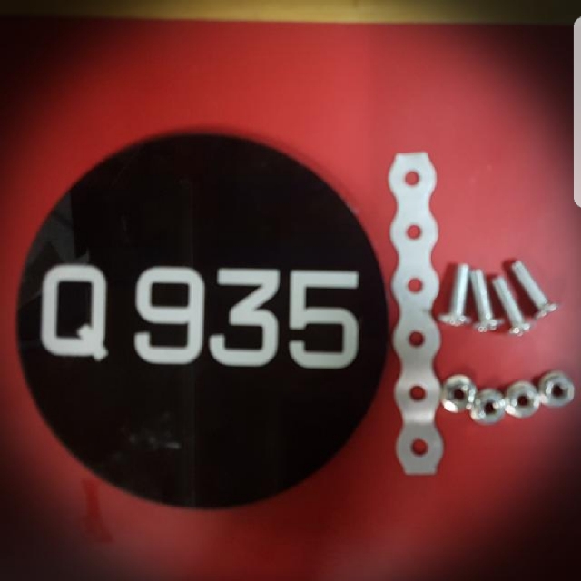 Ebike Scooter Number Plate LTA plate, Motorcycles, Motorcycle