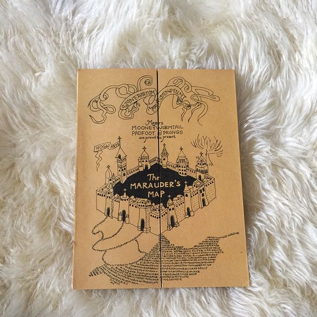 Harry Potter Merchandise The Marauder's Map, Hobbies & Toys