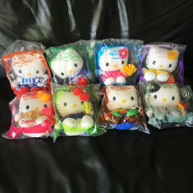 hello kitty reversible plush