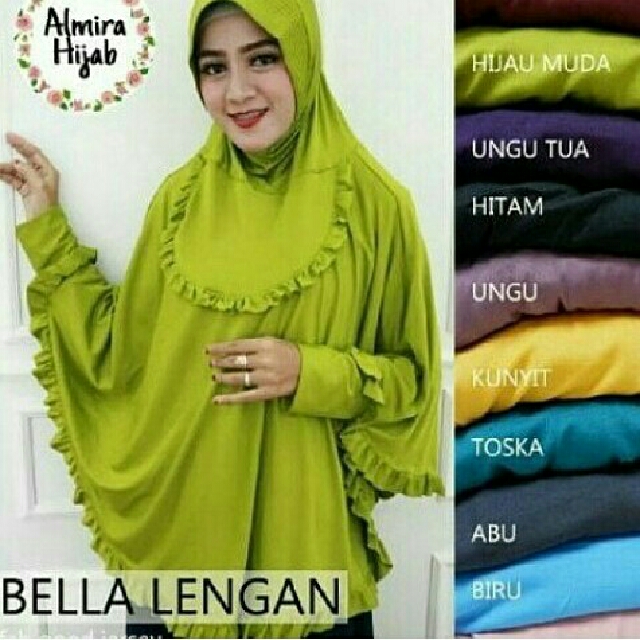 Hijabjilbabbergo Bella Lengan Panjang Olshop Fashion Olshop