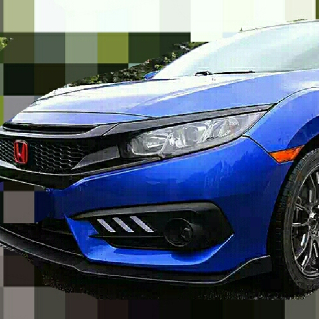 Honda Civic FC Front Lips, Aksesori Auto di Carousell