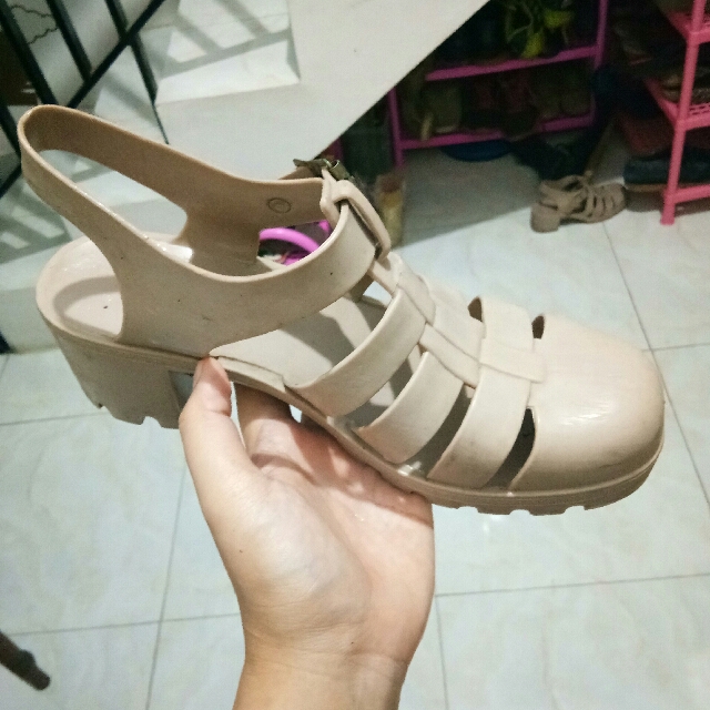 Jelly Wedges Bara Bara Fesyen Wanita Sepatu Di Carousell