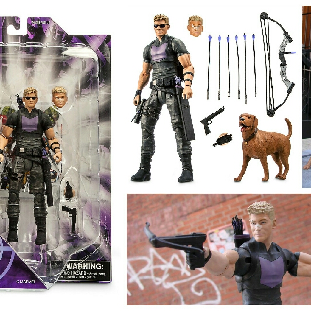marvel select hawkeye