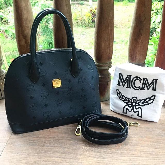 MCM alma handbag, Women's Fashion, Bags & Wallets, Cross-body Bags on  Carousell