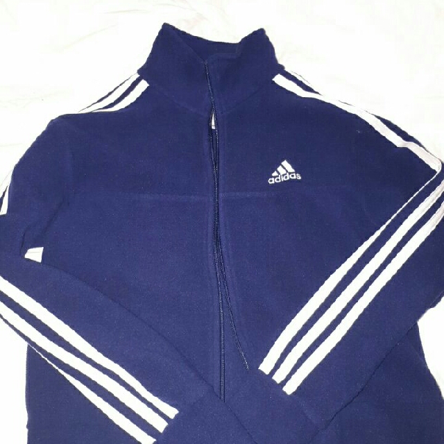 Navy blue cheap adidas sweater