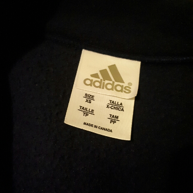 Adidas store sweater navy