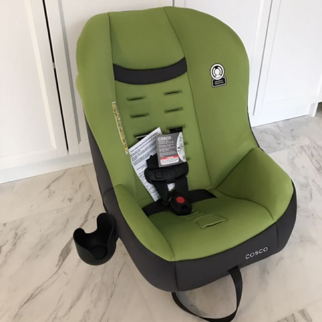 Cosco scenera next convertible car seat with online cup holder lime punch green