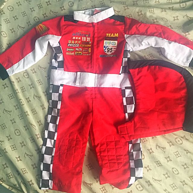 Racer Lightning Mcqueen Costume, Babies & Kids, Babies & Kids Fashion ...