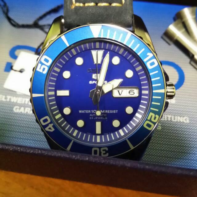 Rare* Seiko Blue Sea Urchin SNZF13K1, Men's Fashion, Watches & Accessories,  Watches on Carousell