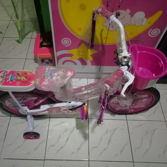 Sepeda Anak Perempuan Usia 3 Sampai 5 Tahun Babies Kids