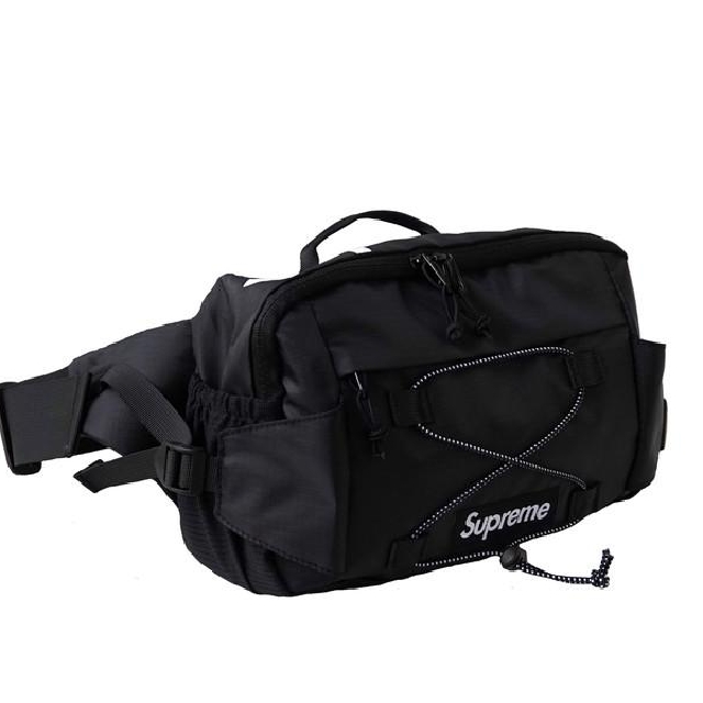 supreme waist bag ss17 black
