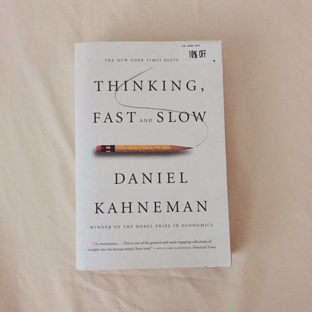Thinking Fast and Slow by Daniel Kahneman, Hobbies & Toys, Books & Magazines, Fiction & Non