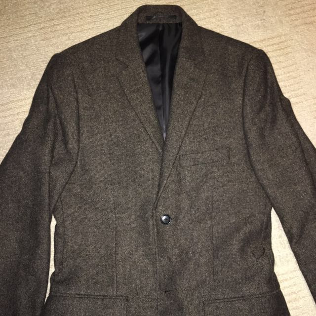 Topman best sale tweed suit