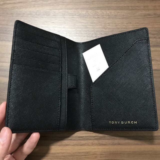 Tory burch robinson passport wallet cheap