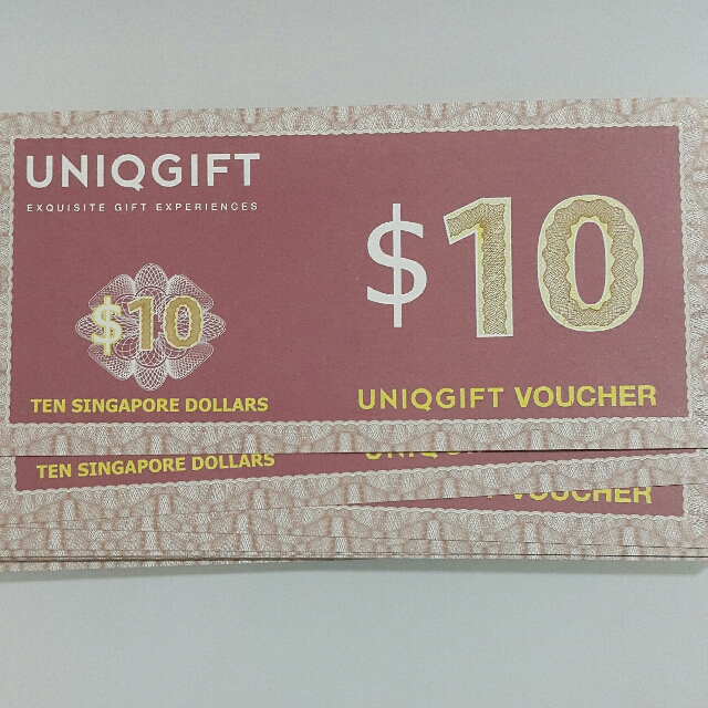 Uniqgift voucher, Tickets \u0026 Vouchers 