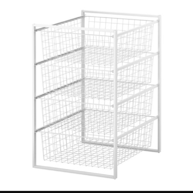 Used Ikea Antonius Wire Basket Drawers 2 Sets Home
