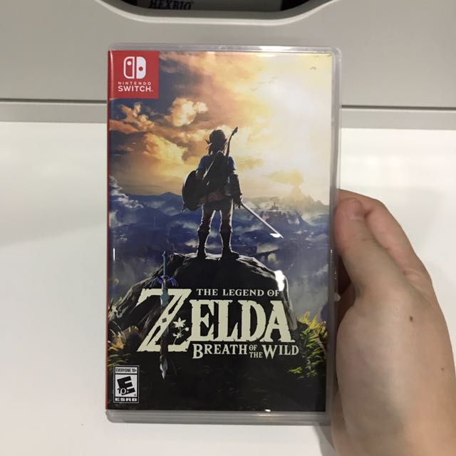 zelda breath of the wild second hand