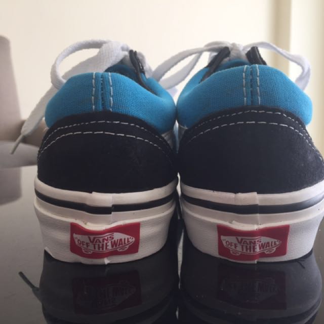 vans blue black