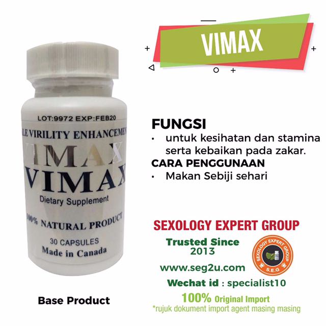 Vimax Original Canada Health Beauty Men S Grooming On Carousell