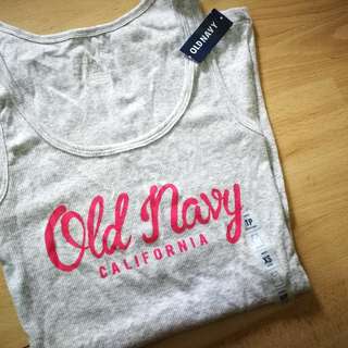 Old navy light grey 背心