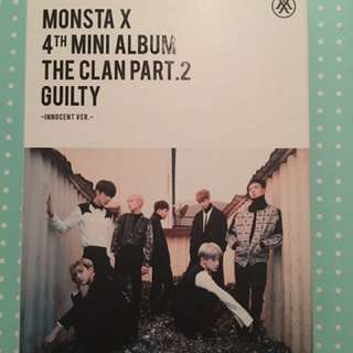WTS Monsta X Guilty Album