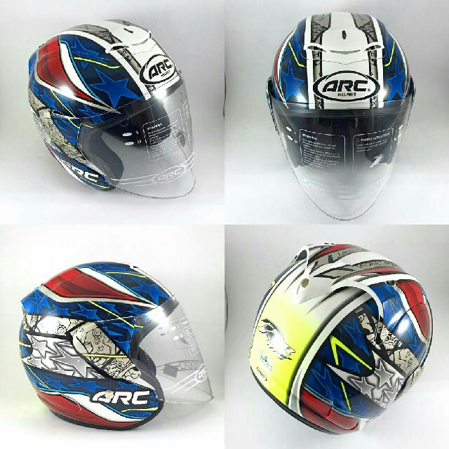 ARC Ritz AR4 Helmet, Motorbikes on Carousell