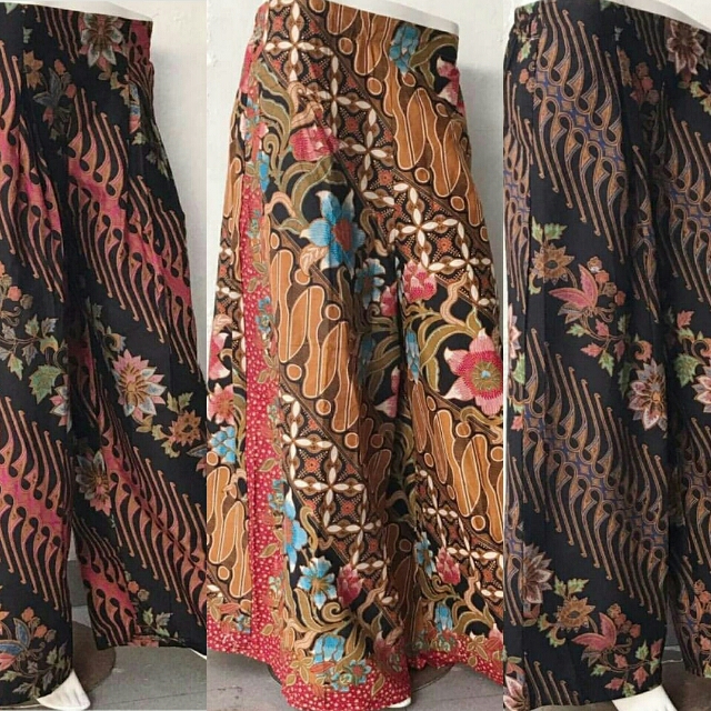 Beige Man Oversize Fit Elasticated Leg Batik Print Trousers 2080757 |  DeFacto