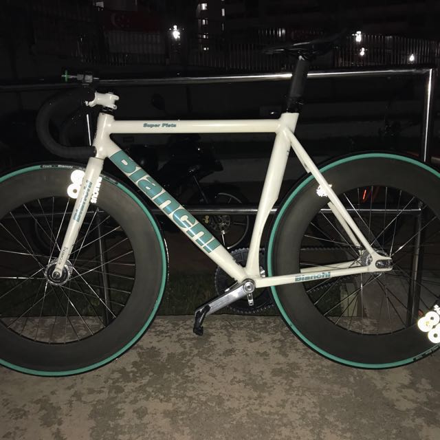 bianchi super pista white