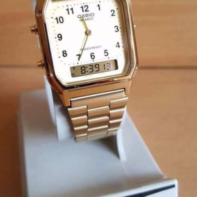 casio vintage watch original vs fake