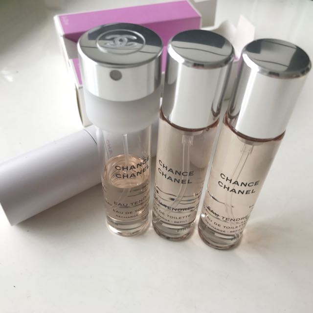 Chanel Chance Eau Tendre Twist and Spray Travel Set, Beauty & Personal  Care, Face, Face Care on Carousell