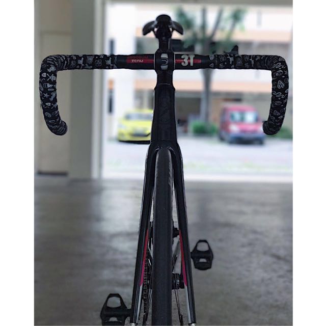 Cinelli Mash 2015 (Category: Bicycles) located in Singapore. Submitted by brxydennnnchua (Listing ID 126544708, Image 4). Description: Cinelli Mash 2015 Frameset No dents no scratch Only a few paint chips Condition: 9/10 Size 57 Pm me for more info 😊 #fixie#notorious#mavic#ellipse#hplusson#hed#aerospoke#sram#crankset#frameset#3T#dropbar#vittoria#gatorskin#aventon#cinelli#skream#unknown#colossi#stix#pias#pinarello#engine11#aerosprint#visp#leader#
