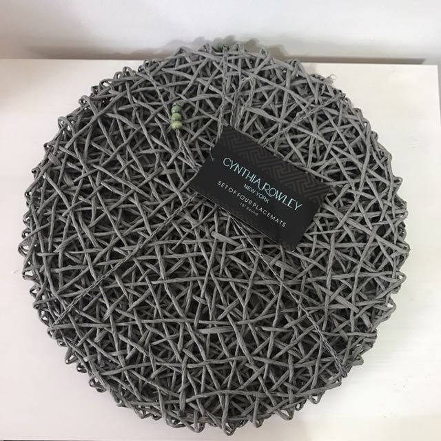 Designer Placemats By Cynthia Rowley Furniture Home Decor On Carousell