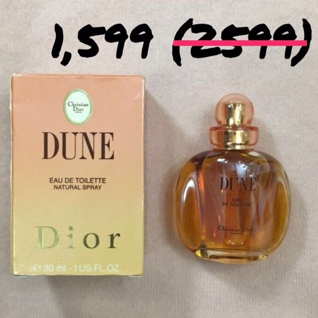 Dior Dune Eau De Toilette Spray - VERY RARE, & Personal Care, Fragrance & Deodorants on Carousell