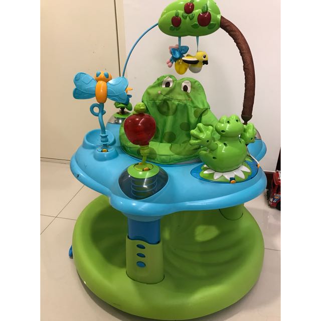 frog exersaucer