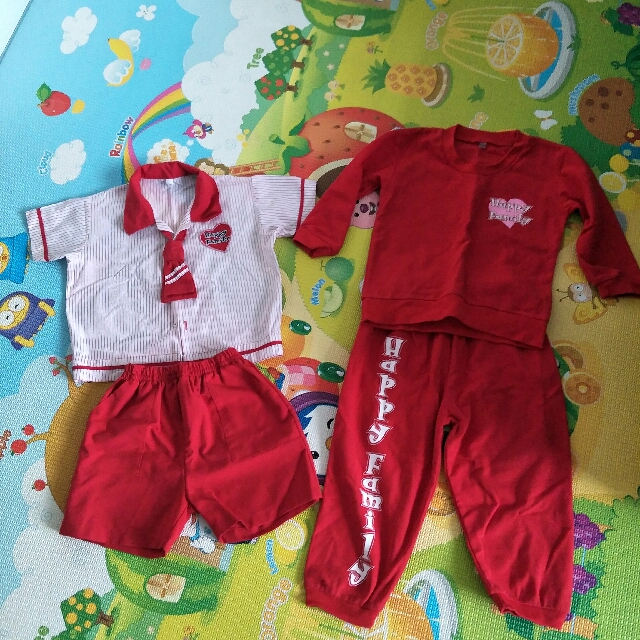 Happy Family Childcare Uniform Babies Kids Boys Apparel On Carousell