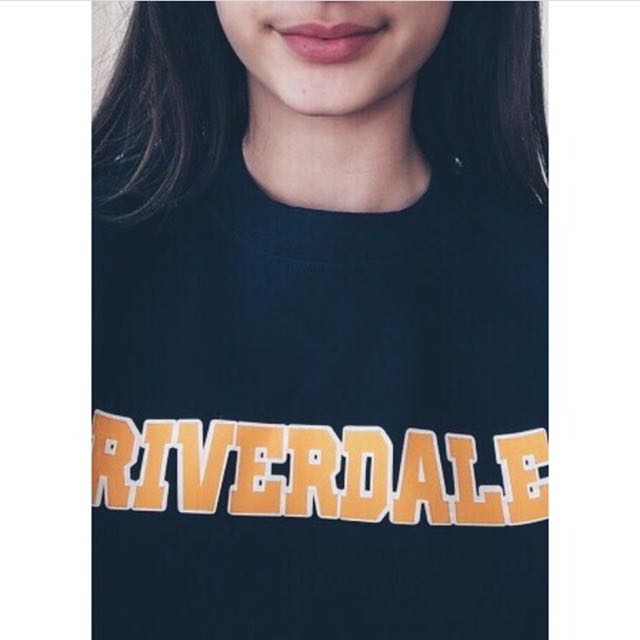 Instock Riverdale Navy Tumblr Tee Brand New Unisex T Shirt Women S Fashion Clothes Tops On Carousell