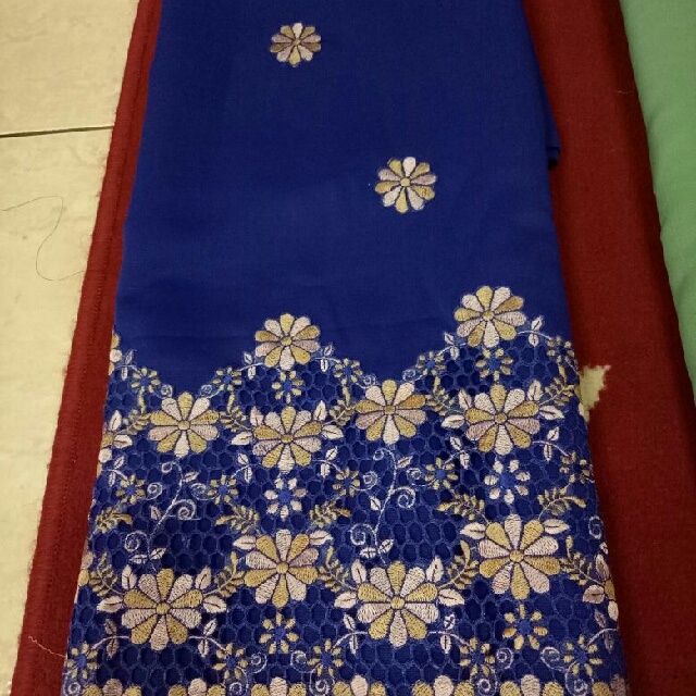 Kain Sulam Bandung Prada Silk Women S Fashion Muslimah Fashion On Carousell