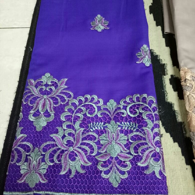 Kain Sulam Bandung Prada Silk Women S Fashion Muslimah Fashion On Carousell