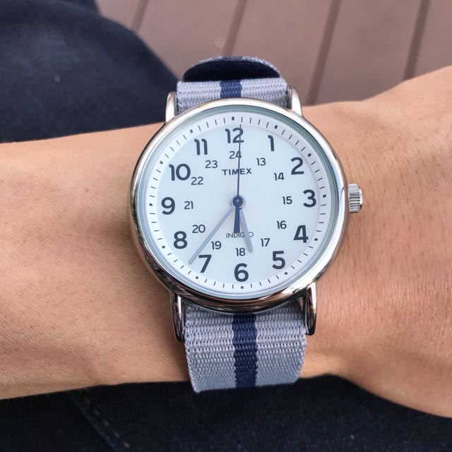New TIMEX Weekender White Dial Men s Watch
