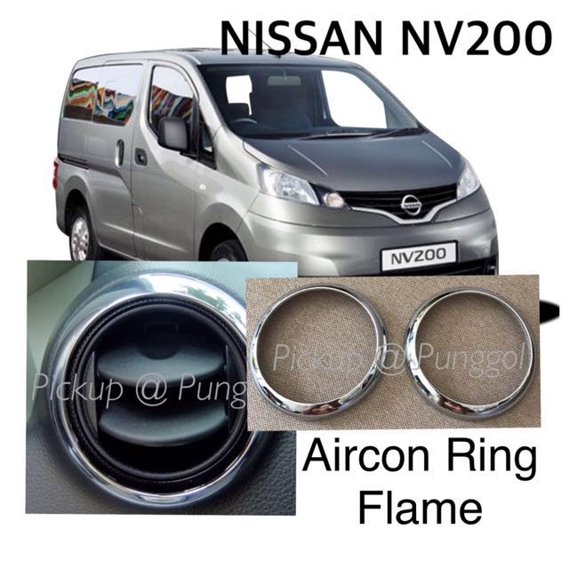 Nissan NV200 Van Aircon Vent Chrome Trim / NV200 Accessories, Car ...
