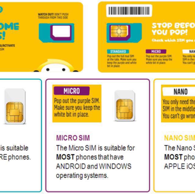 Optus prepaid Sim card, Home Services, Others on Carousell
