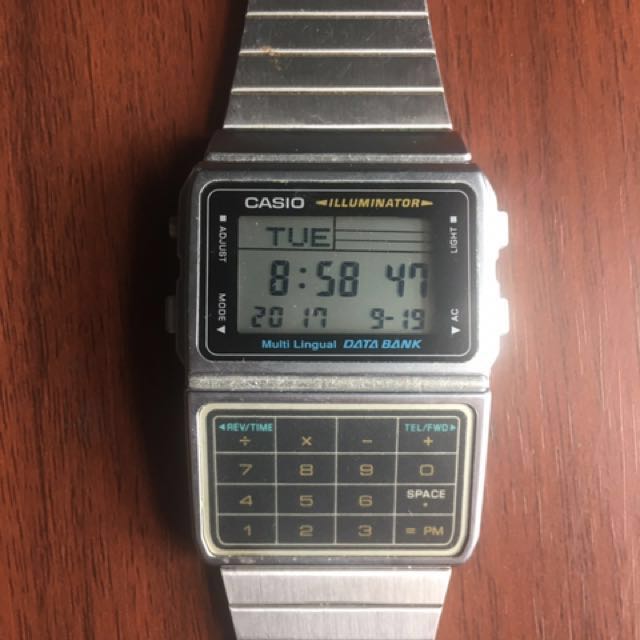 casio retro watch calculator