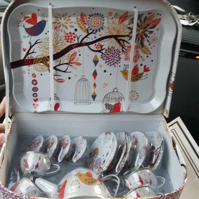 Tinplate hotsell tea set